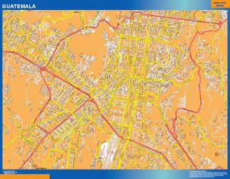 Mapa de Ciudad de Guatemala