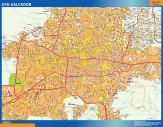 Mapa de San Salvador